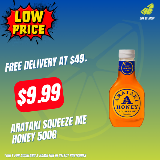 Arataki Squeeze Me Honey 500g