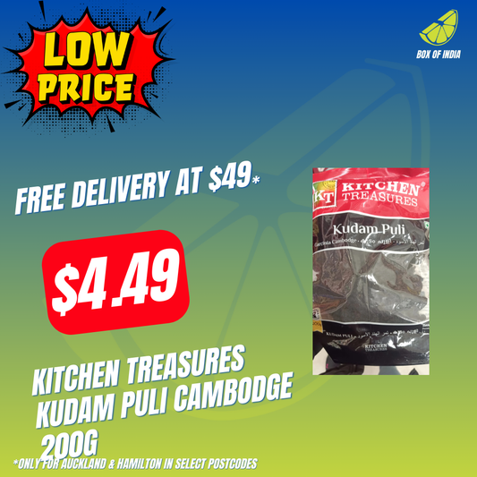 Kitchen Treasures Kudam Puli Cambodge 200g