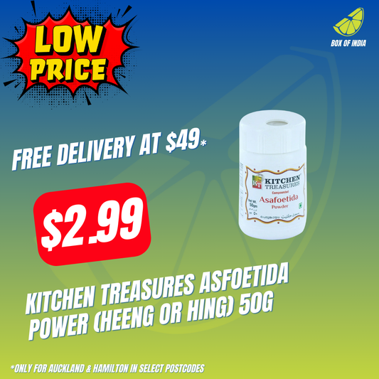 Kitchen Treasures Asfoetida Power (Heeng or Hing) 50g