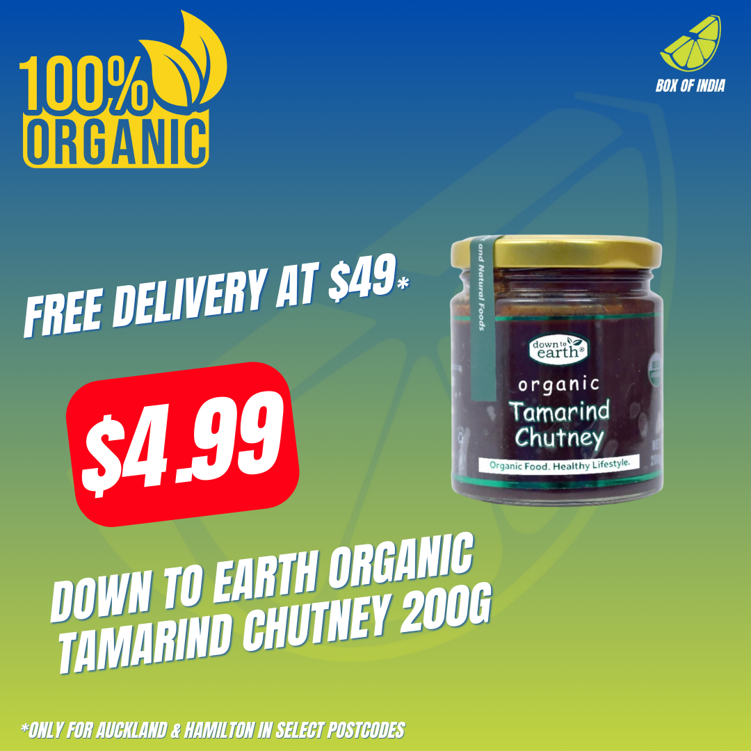 Organic Tamarind Chutney 200g (Down To Earth)