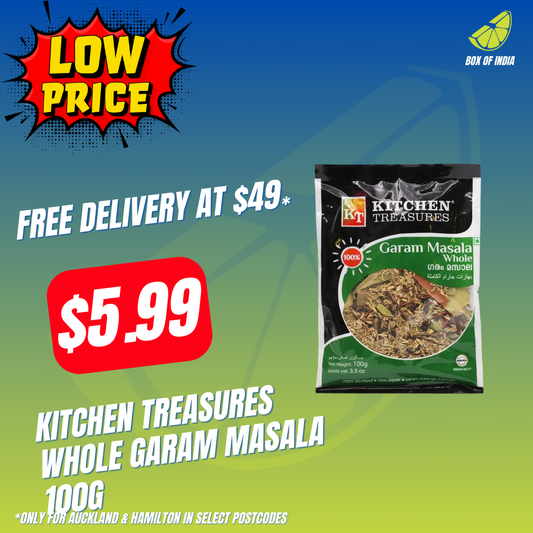 Kitchen Treasures Whole Garam Masala 100g