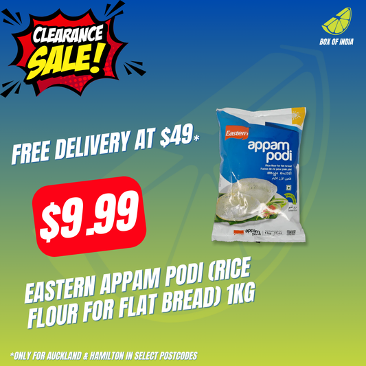 Eastern Appam Podi (Rice Flour for Flat Bread) 1kg