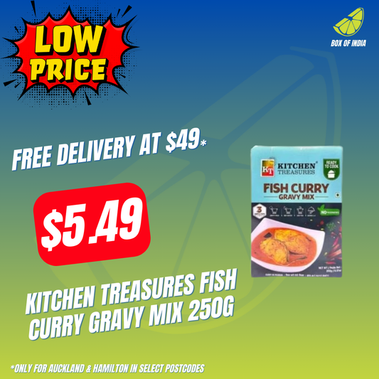 Kitchen Treasures Fish Curry Gravy Mix 250g