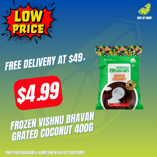 Frozen Vishnu Bhavan Grated Coconut 400g