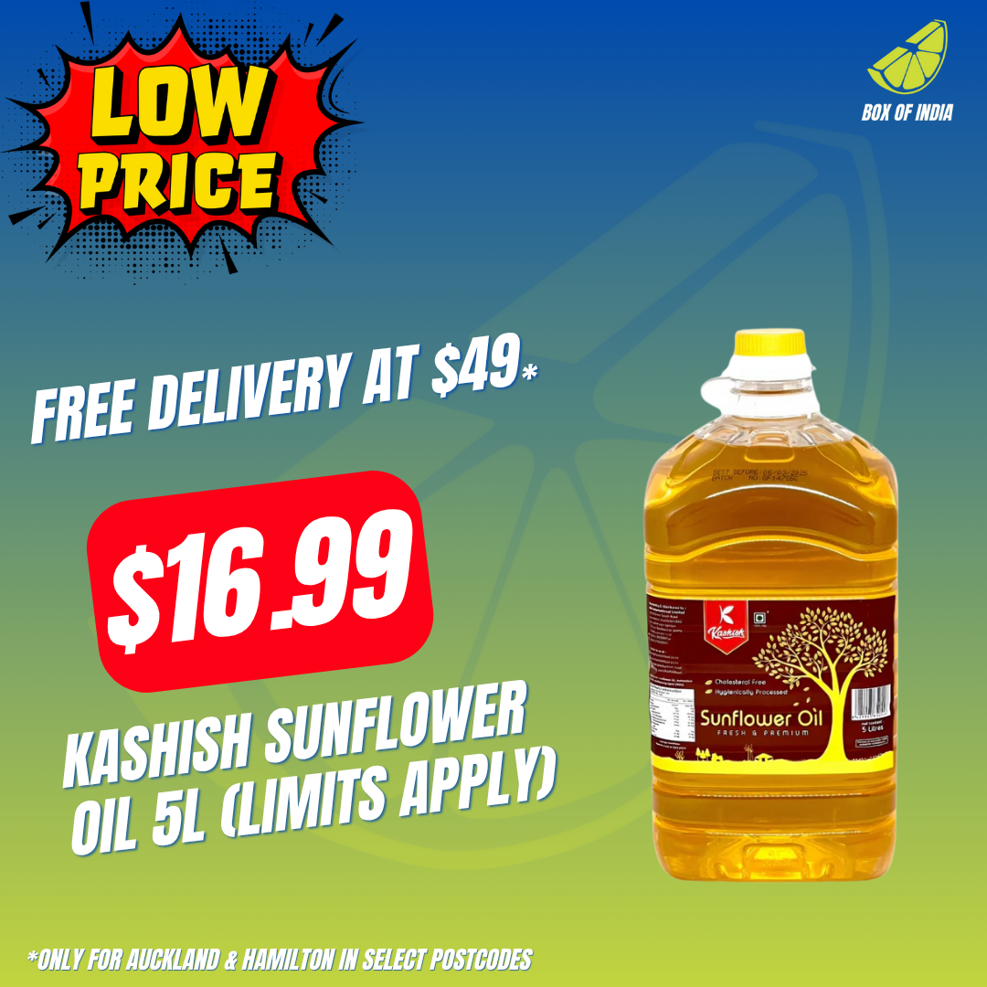 Kashish Sunflower Oil 5L (Limits Apply)