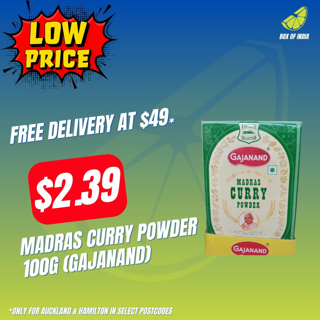 Madras Curry Powder 100g (Gajanand)