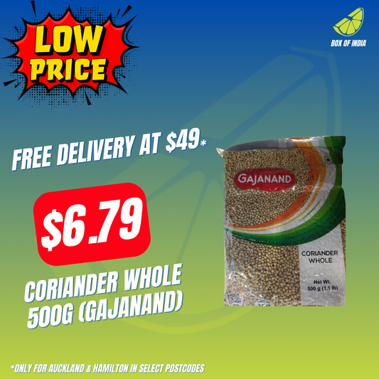 Coriander Whole 500g (Gajanand)