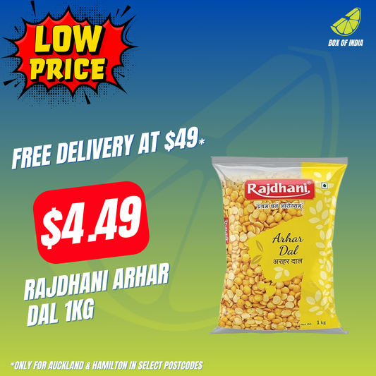 Rajdhani Arhar Dal 1Kg