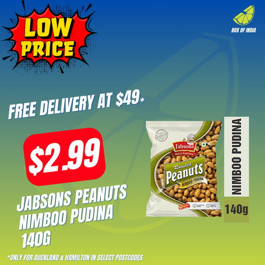 Jabsons Peanuts Nimboo Pudina 140g