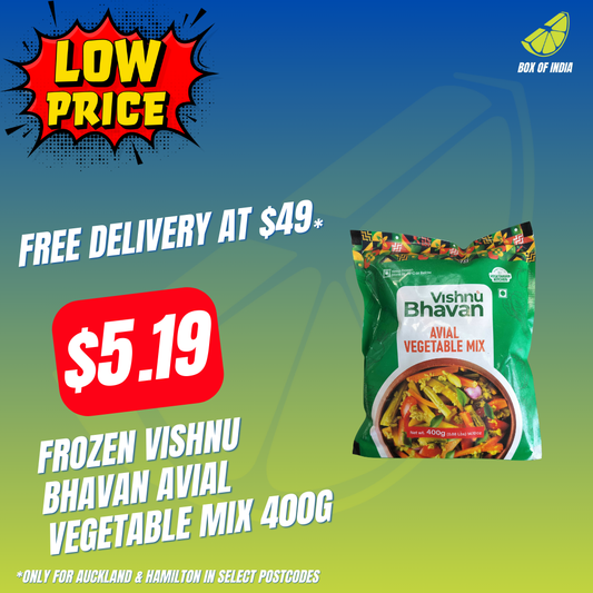 Frozen Vishnu Bhavan Avial Vegetable Mix 400g