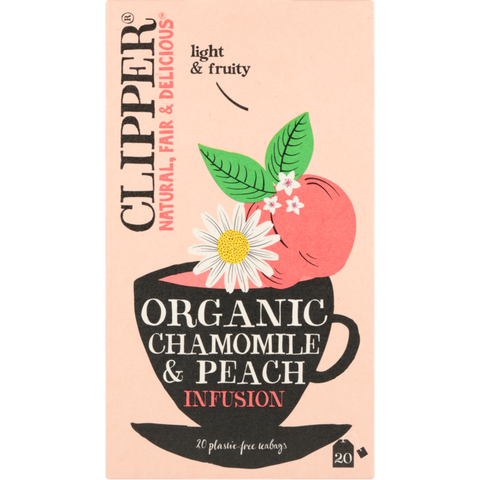Clipper Chamomile & Peach Tea 20 EST
