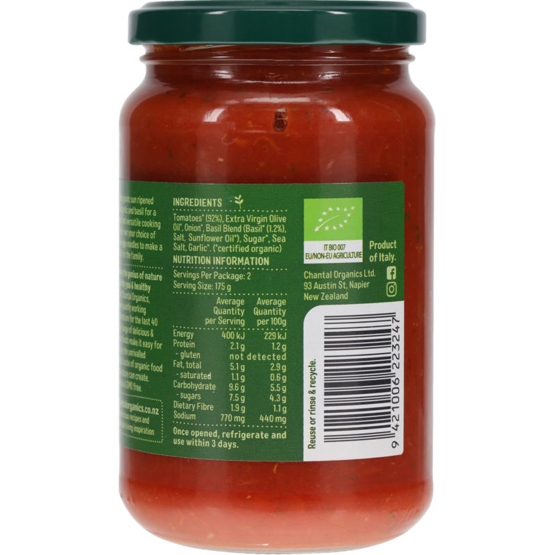 Basil Pasta Sauce 350g