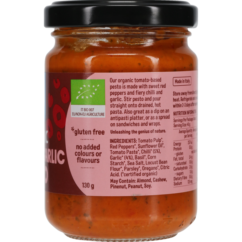 Chilli & Garlic Pesto 130g