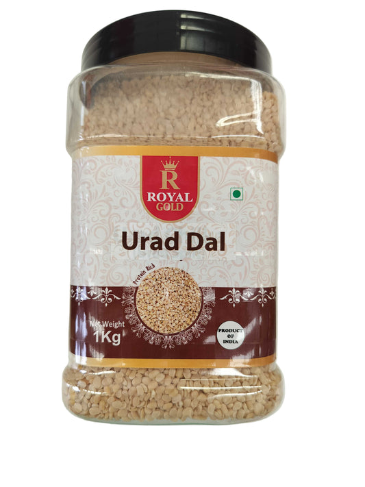 Urad Dal White Jar 1Kg (Royal Gold)