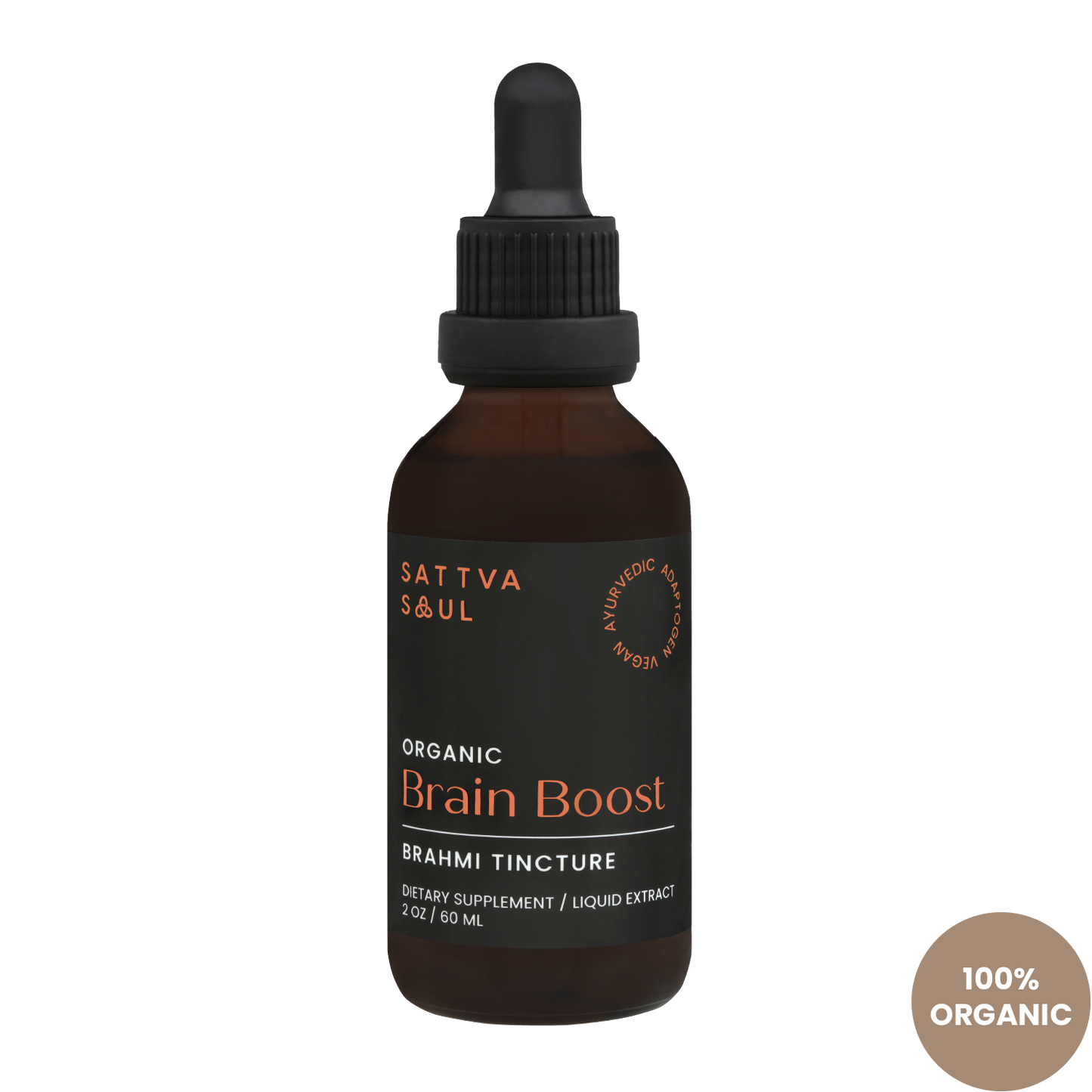 Organic Brain Boost Brahmi Tincture