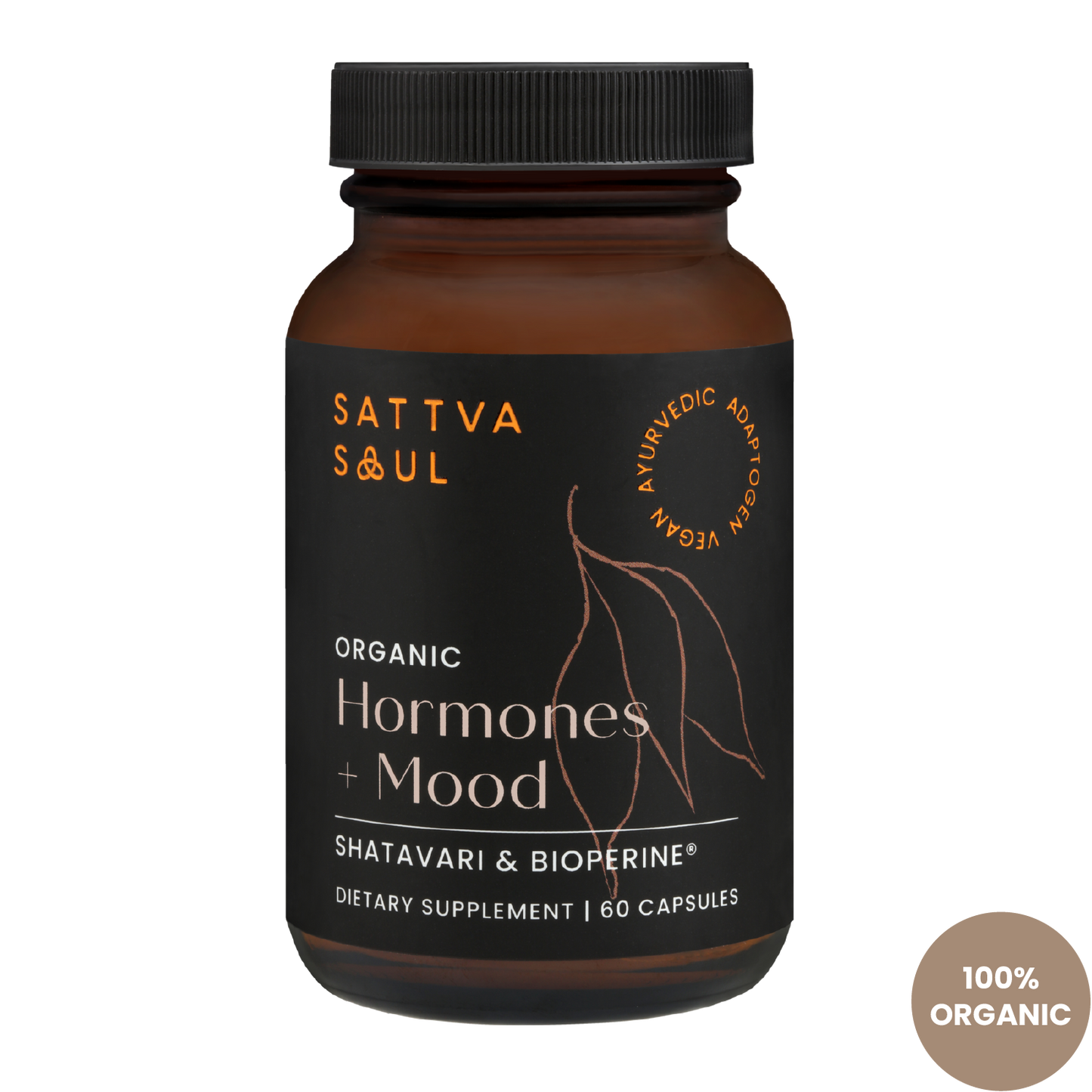 Organic Shatavari and Bioperine Capsules (60 Capsules)