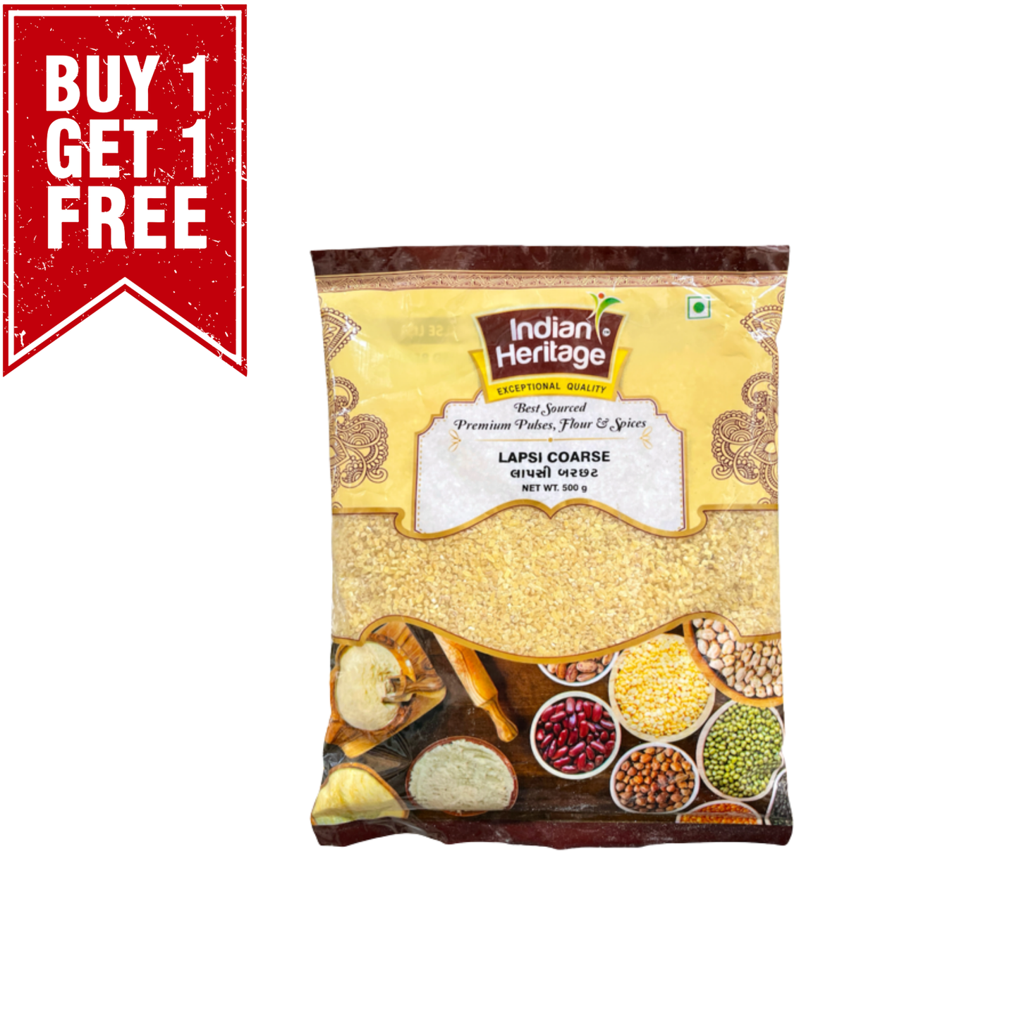 Indian Heritage Daliya Coarse 500g