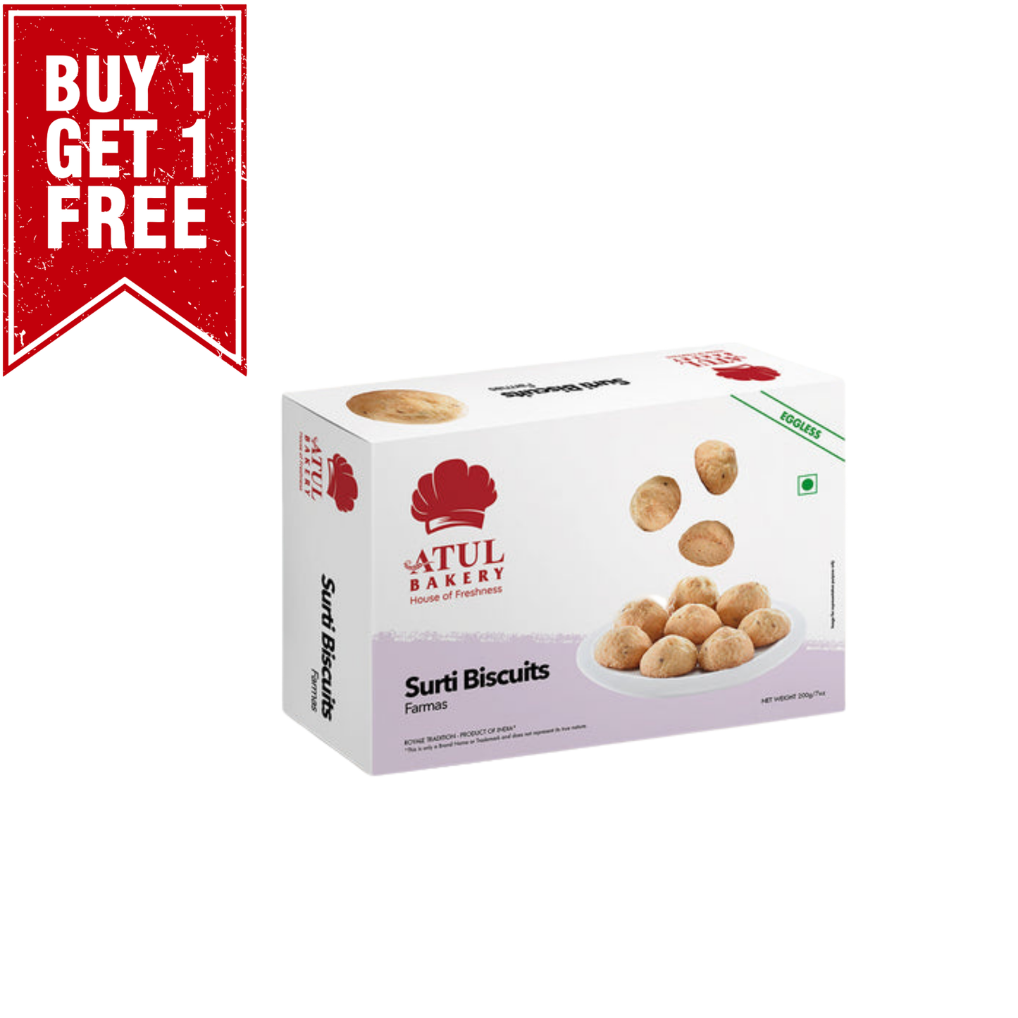 Atul Surti Biscuits Farmas 200g