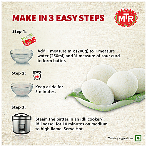MTR Rice Idli Mix 500g
