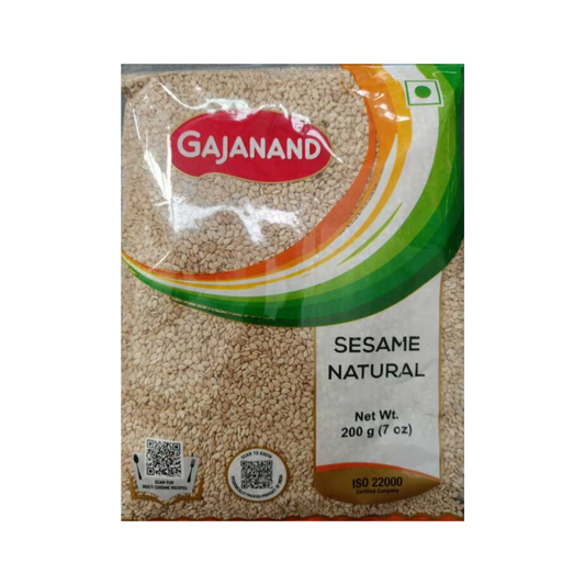 Sesame Natural 200g (Gajanand)