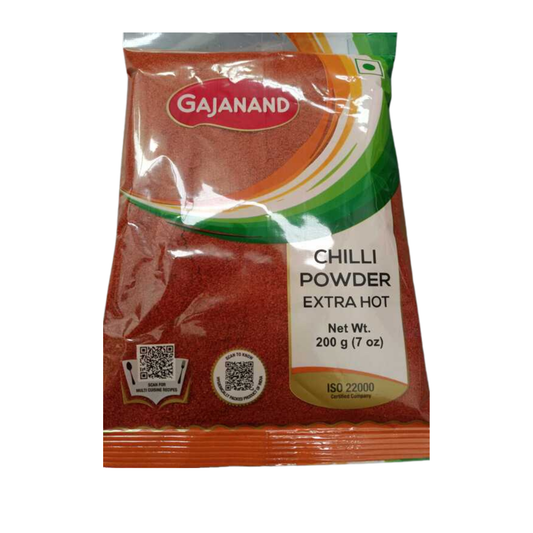 Chilli Powder Extra Hot 200g (Gajanand)