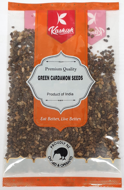 Green Cardamom Seed 50g (Ilaichi Beej) (Kashish)