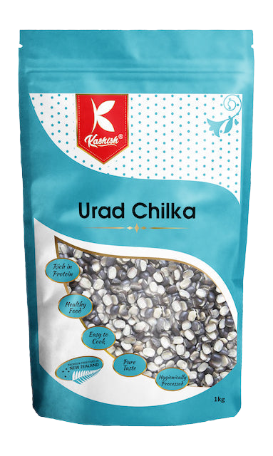 Urad Chilka 1kg (Split Black Beans) (Kashish)
