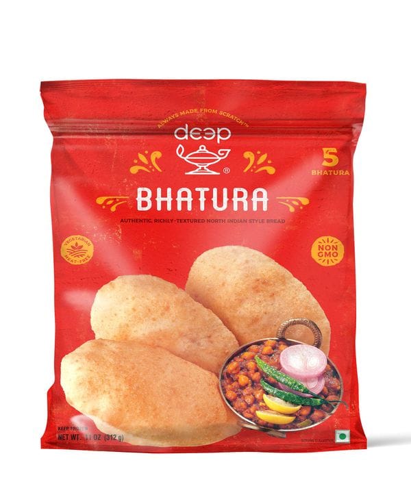 Frozen Bhatura 312g (Deep)