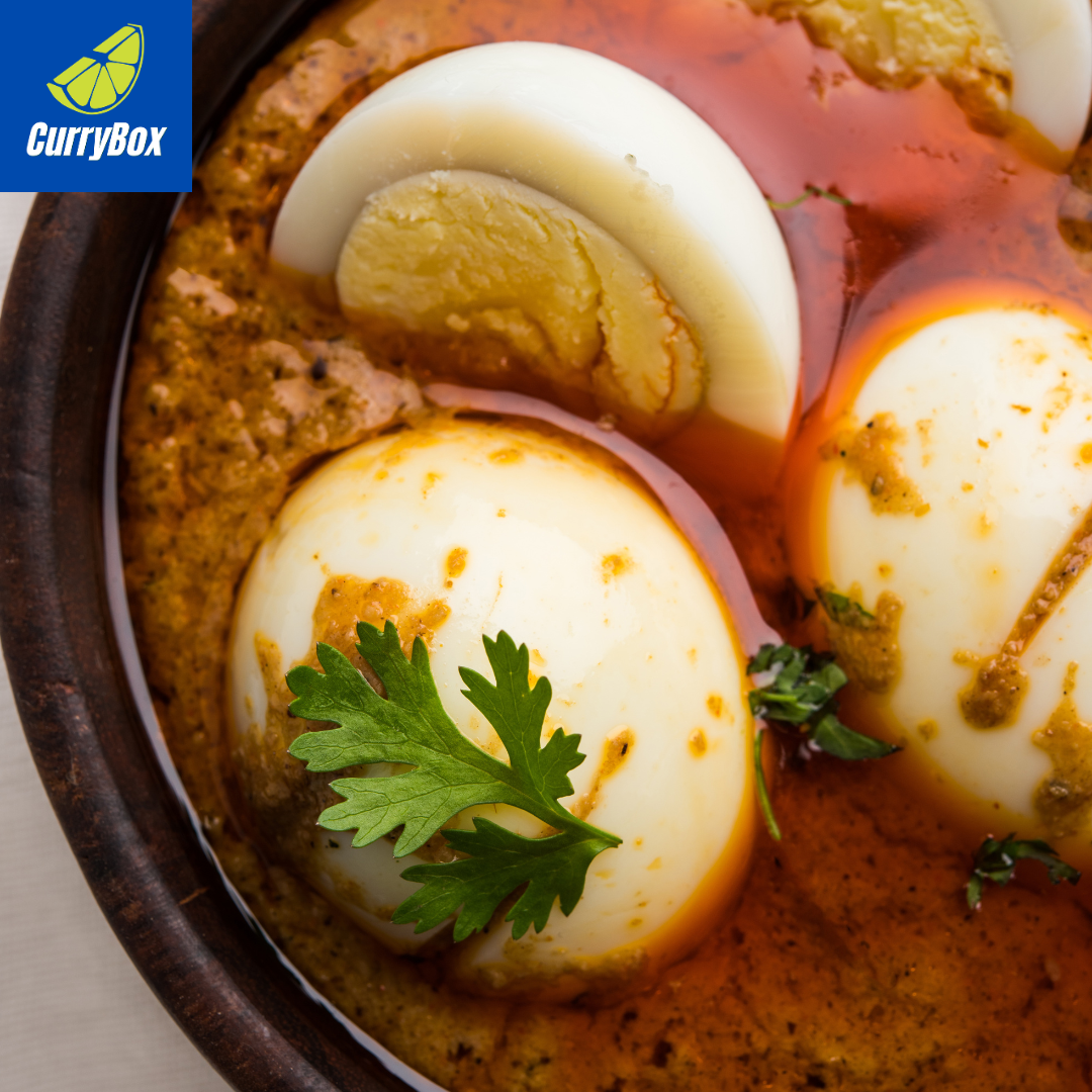 Egg Curry with Basmati Rice – CurryBox (Serves 4)