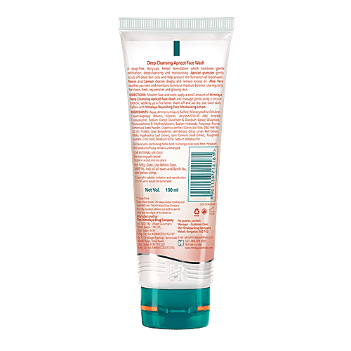 Himalaya Apricot Face Wash 100ml