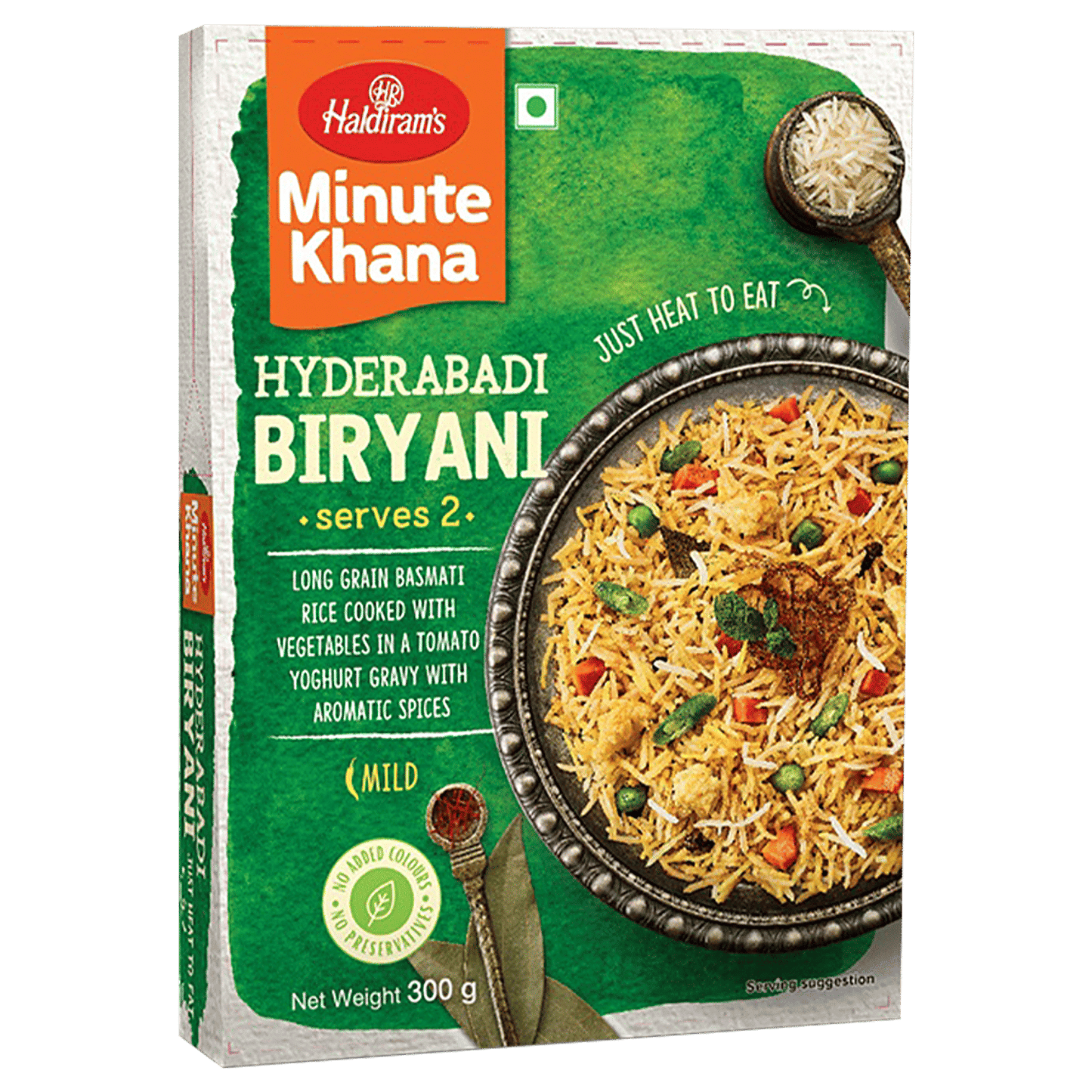 Ready Meal Hyderabadi Biryani 200g (Haldirams)