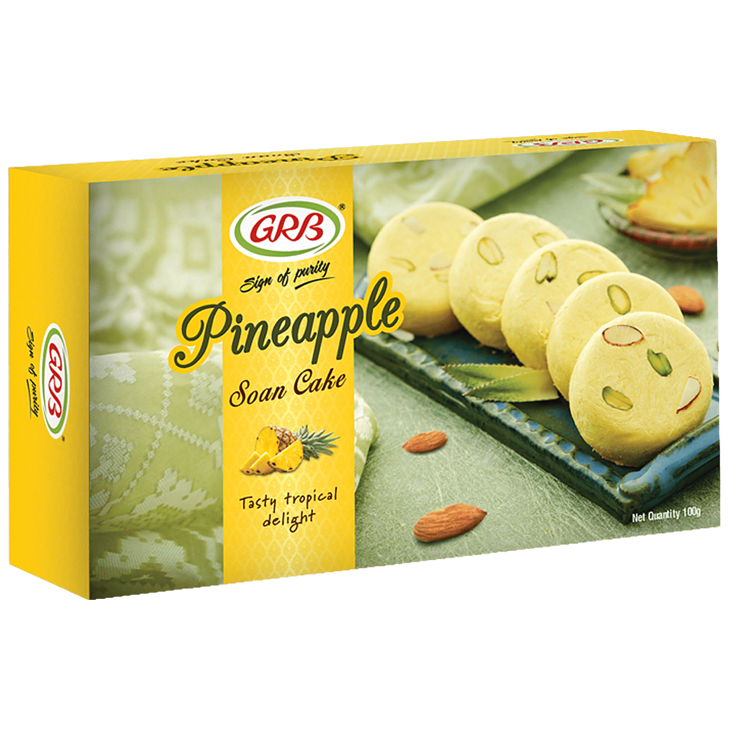 Grb Soan Cake Pineapple 200g