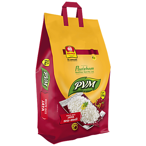 Jaya Rice 5Kg (Pavizham)