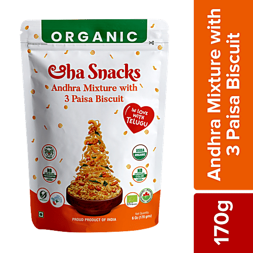 Aha Snacks Andhra Mixture 170g