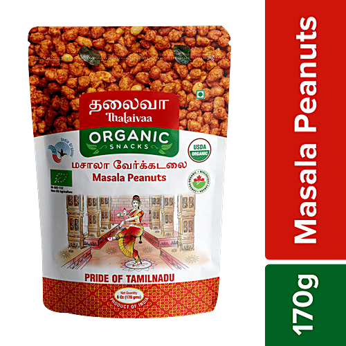 Thalaivaa Snacks Spicy Masala Peanuts 150g