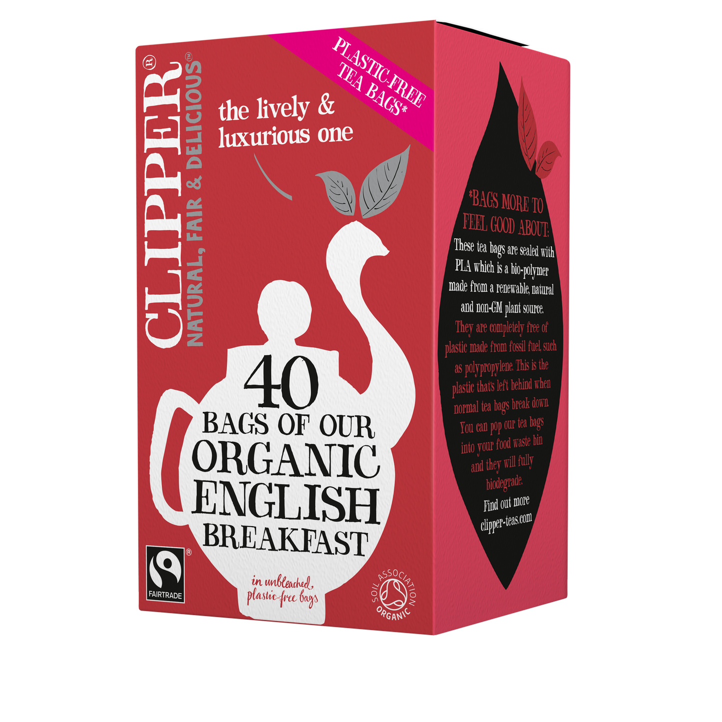 Clipper FTO English Breakfast Tea 40s