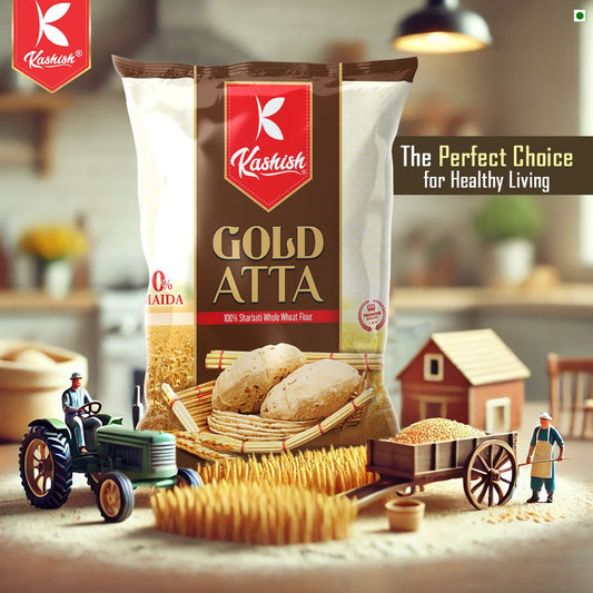 Kashish Gold Atta 5kg (Only 2 per customer)