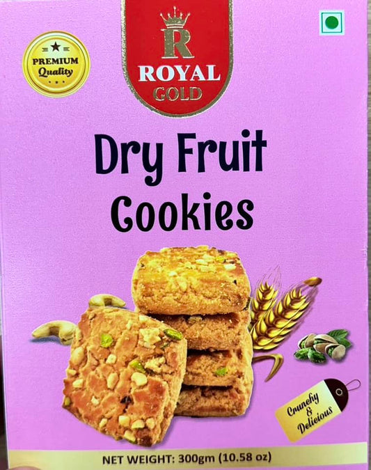 Dry Fruit Cookies 300g (Royal Gold)