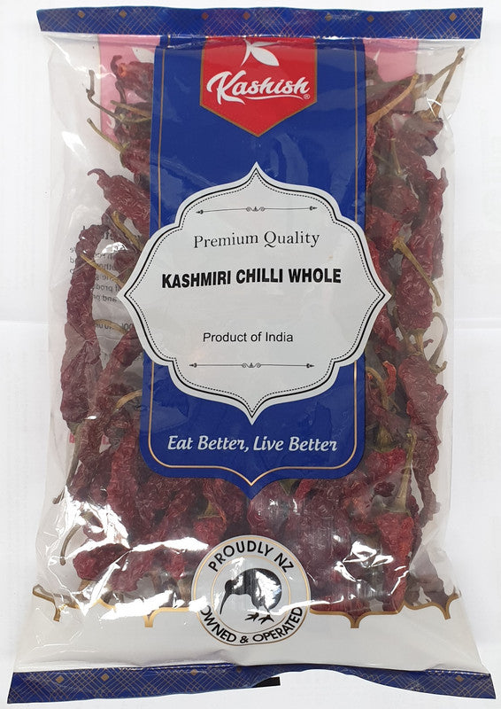 Kashmiri Chilli Whole 200g (Kashish)