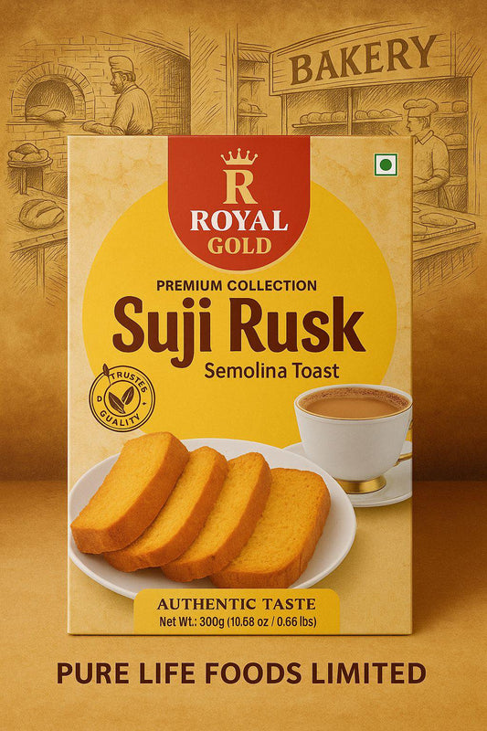 Sooji Rusk 300g (Royal Gold)