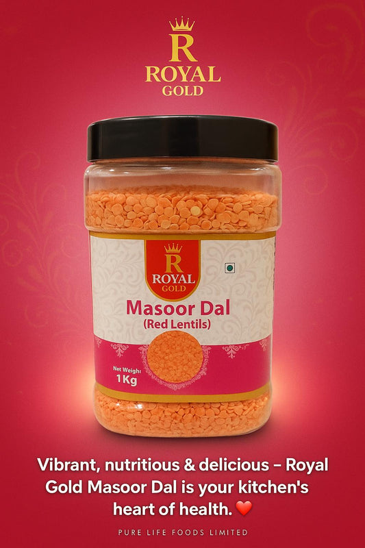 Masoor Dal Jar 1 Kg (Royal Gold)