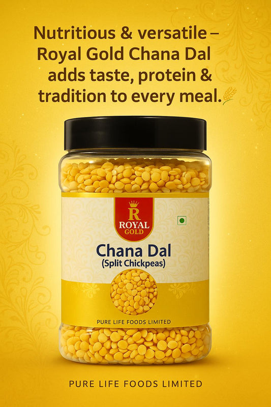 Chana Dal Jar 1Kg (Royal Gold)