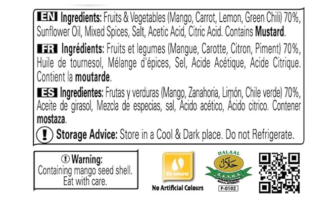Shan Mixed Pickle -300g