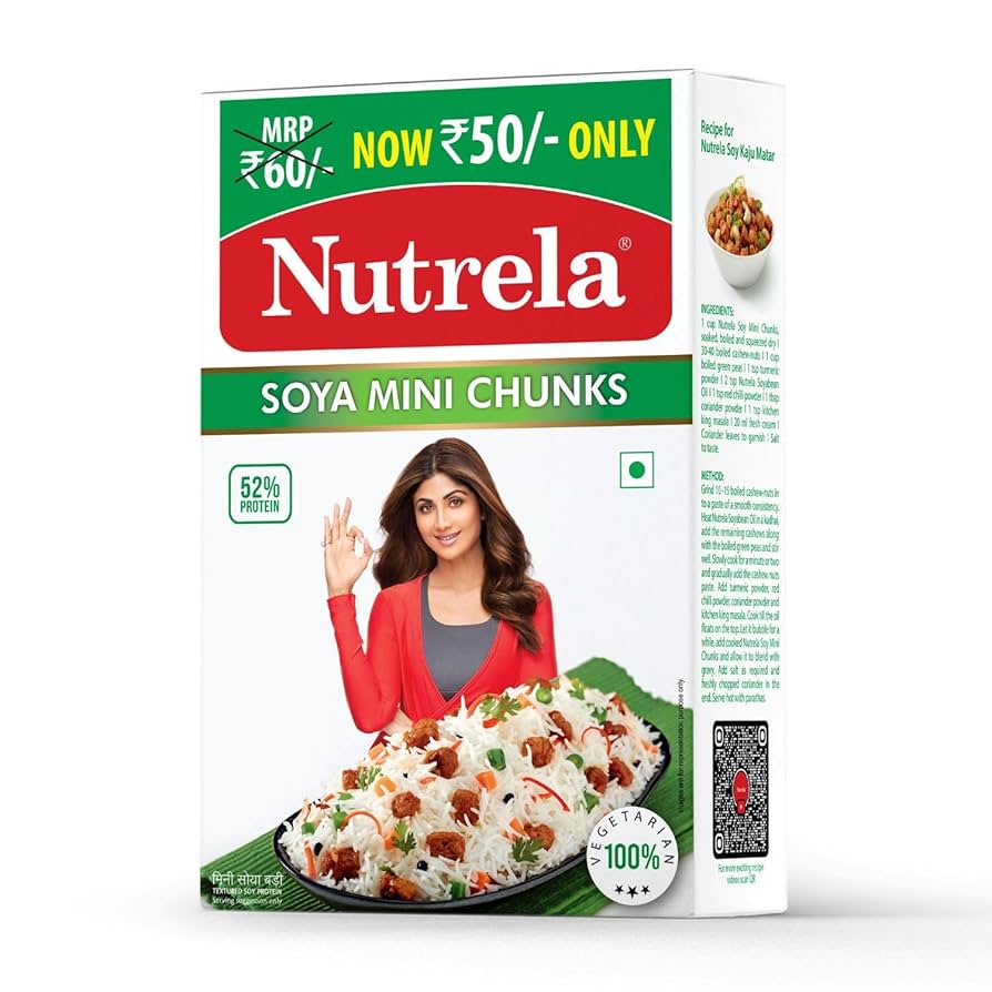 Soya Mini Chunks 200g (Nutrella)