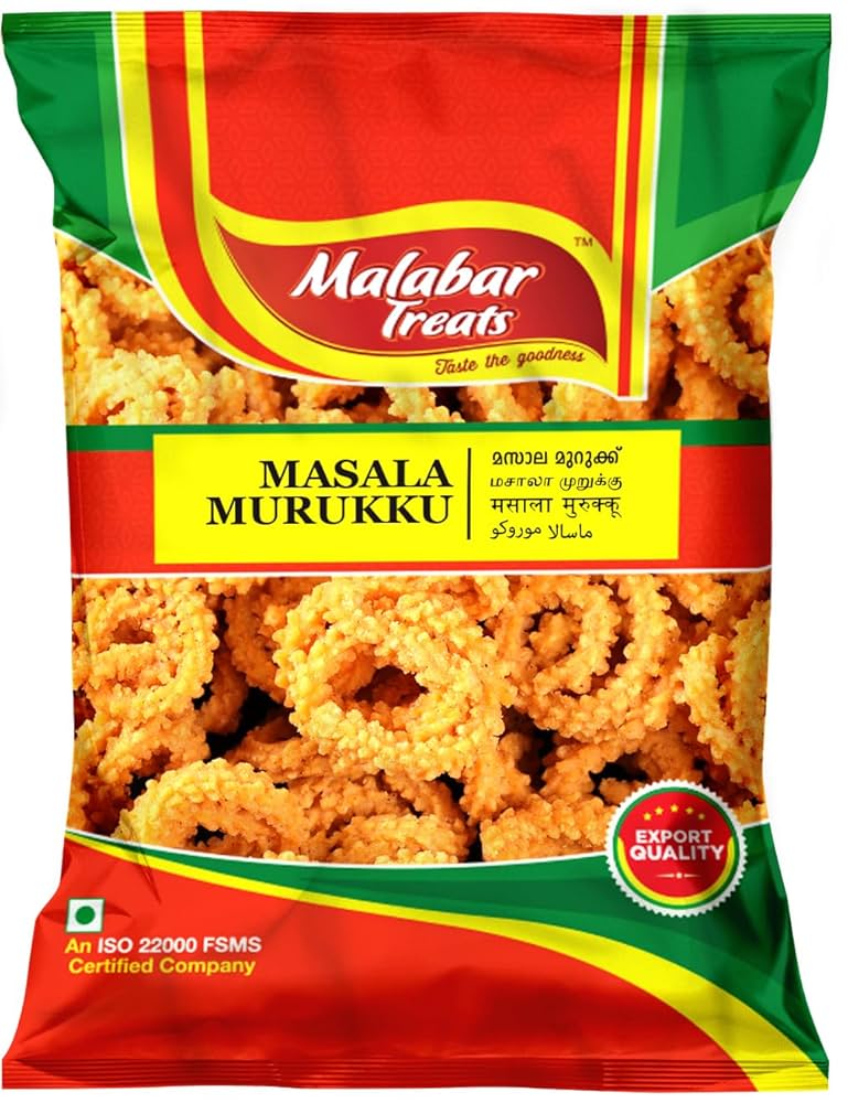 Masala Murukku 170g (Malabar Treats)