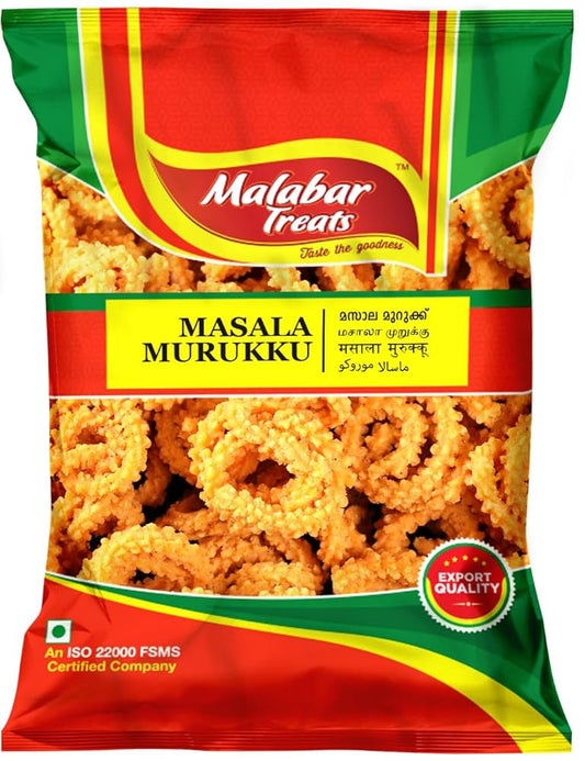 Masala Murukku 170g (Malabar Treats)