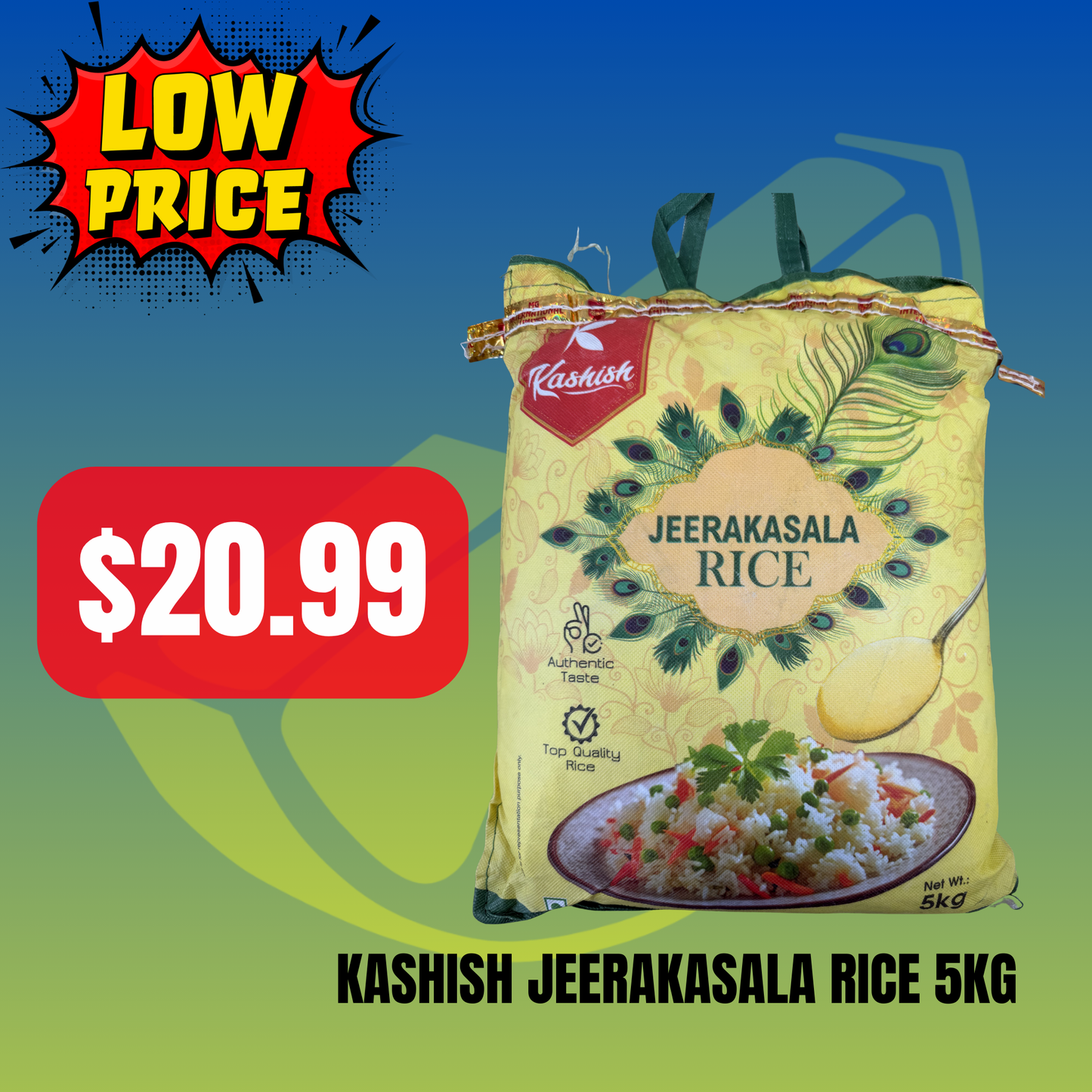 Kashish Jeerakasala Rice 5kg