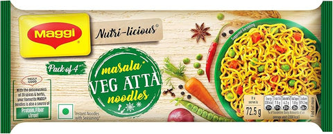 Maggi Noodles Veg. Atta 4Pk