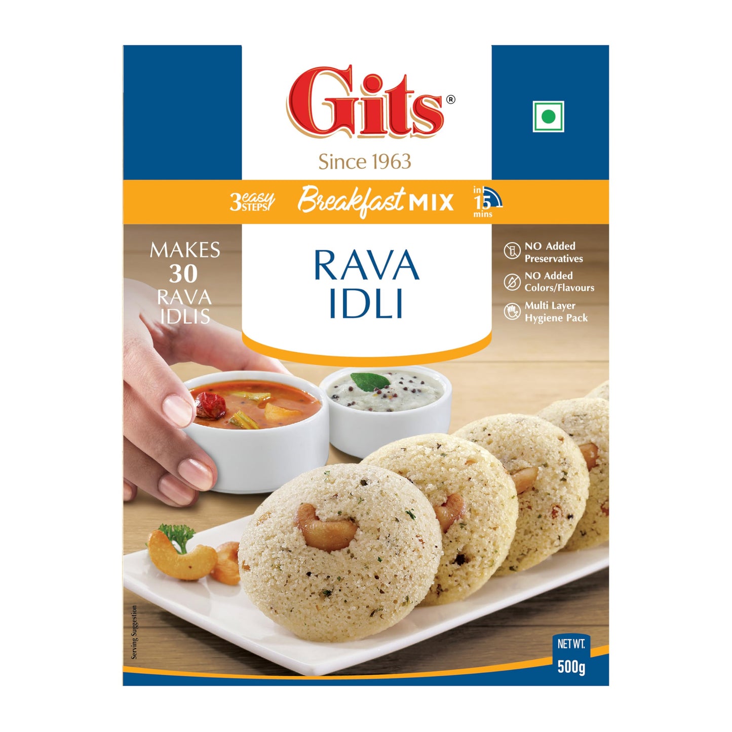 Gits Rava Idli Mix 500g