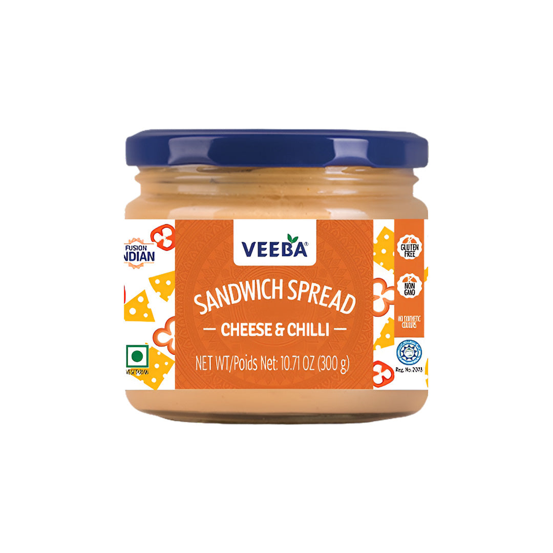 Veeba Sandwich Spread Cheese & Chilli 300g